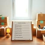 Checklist de mudanza para apartamentos amueblados