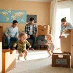 Gestión de mudanzas con niños: consejos prácticos