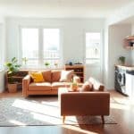 Mudanzas de pisos pequeños: maximizando espacio en 40m²