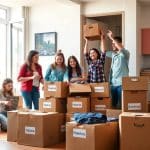 Mudanzas para estudiantes universitarios en España: guía económica
